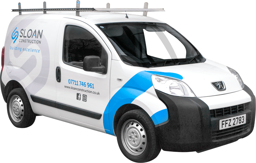 Sloan construction van